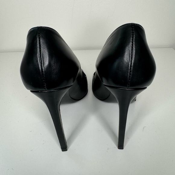 Yves Saint Laurent Paris Black Pumps Sz 38.5 - Picture 3 of 6